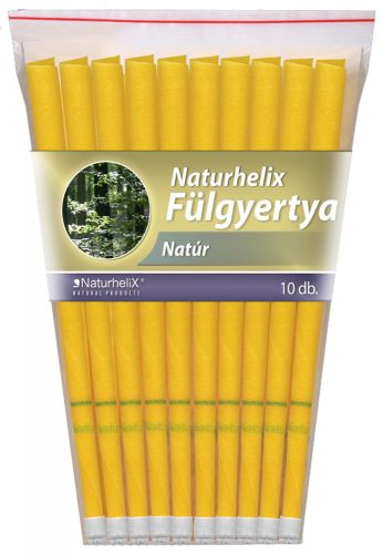 Fülgyertya Natúr 10db-os