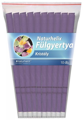 Fülgyertya Kristály 10db-os